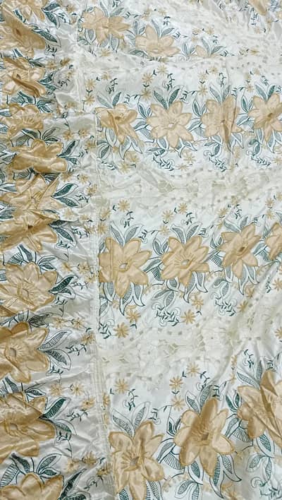 embroidery chicken kaari bridal bedsheet soft silk stuff original