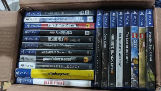 All Ps4 & Ps5 games For Sell Only