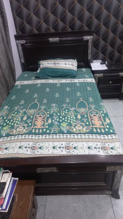 2 Medium size Bed with mattress for sale