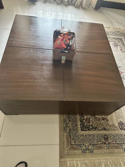 4 x 4 foot central Table