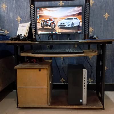 COMPLETE PC FOR SELL WITH TABLE WITH WARRANTY || GRAPHIC CARD MACHINE