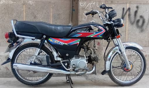 HONDA CD 70 2018 MODEL