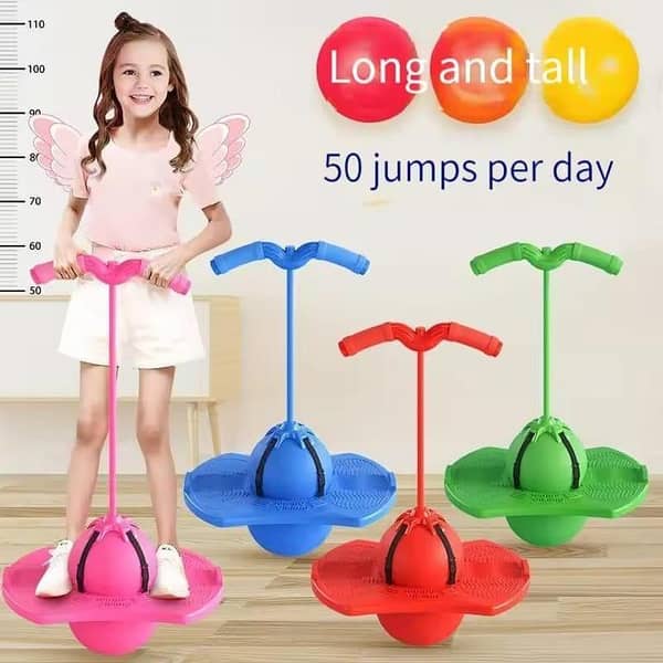 Bouncing Ball Frog Jump Long Height Exercise Equipment Increase High Jump Bouncing Ball Children's Balance Training Equipment - High Quality