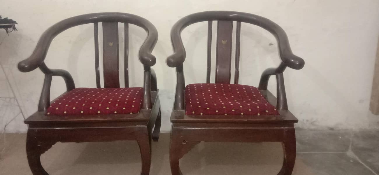 سیکنڈ ہینڈ لکڑی کا صوفہ سیٹ فروخت کے لیے دستیاب ہے، 9