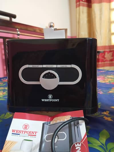 Westpoint Toaster New Condition 2 time use only