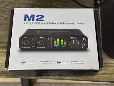 Motu M2 Audio Interface