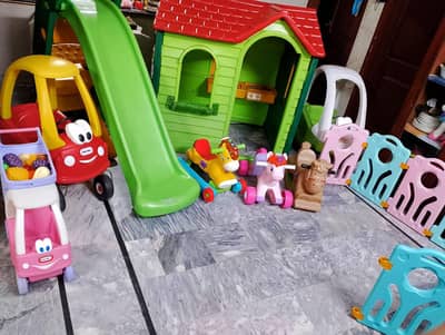 little tikes outdoor setup