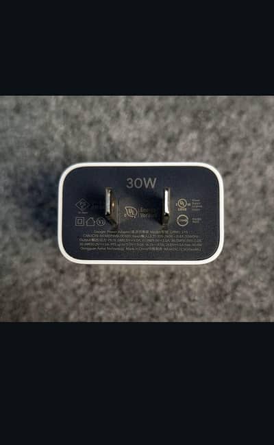 google pixel 30W fast charging