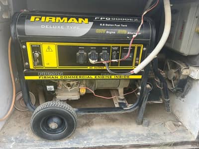 FIRMAN Generator 9000 Watt - Heavy Duty - Excellent Condition