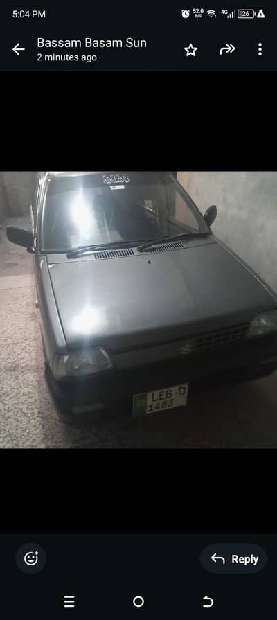 Suzuki Mahran 2013 vxr. for urgent sale 9