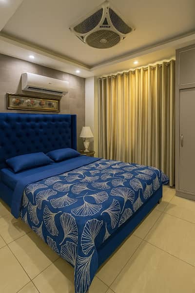 Short time 1bed ROM full furnished apartments safe and scour 100%coupe allow