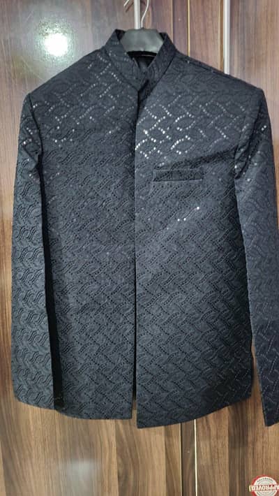 Black Wedding Prince Coat