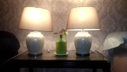 Two Full size Table lamps