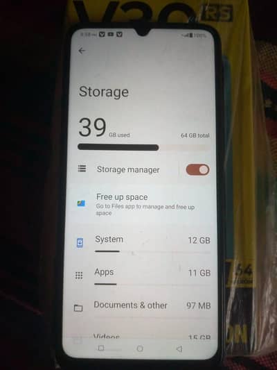 villaon v30rs 4+4 ram 64 rom PTA approved set box data cable