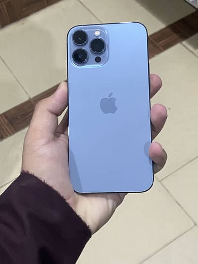 Iphone 13 pro max 128gb officiall dual PTA approved 89%BH orignal mbl