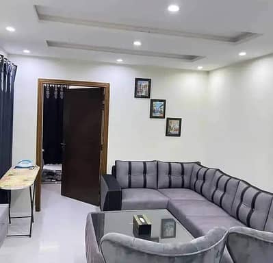 One Bed Apartment Furnished For Rent In bahria town Like New Family Building