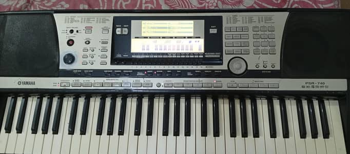 Yamaha PSR 740 Professional Piano Yamaha Keyboard Roland Casio Korg