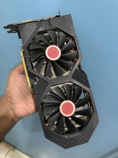 AMD Radeon Rx580 8GB 256Bits DDR5 With Box