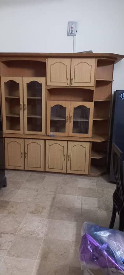 L shape cabinet