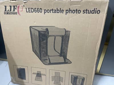 LED 660 Portable photo studio