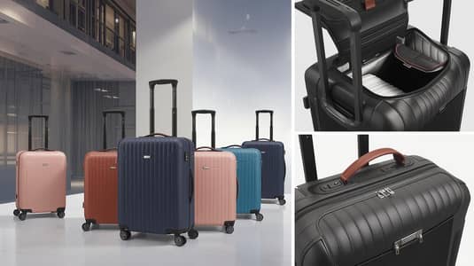 Imported Trolley Bags– Smooth Wheels & Secure Lock