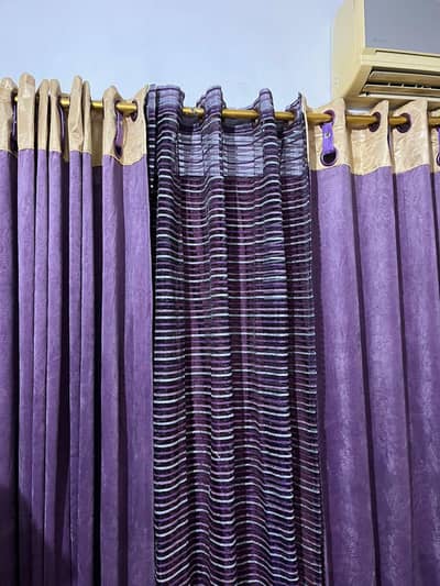 valvet curtains with