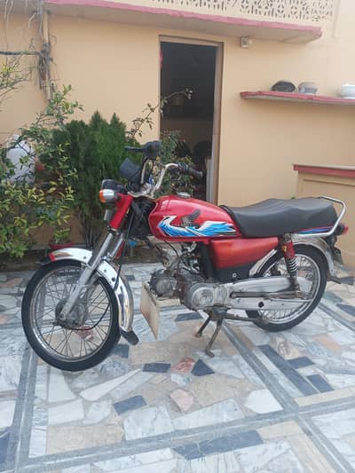 2012 model pak hero 70cc