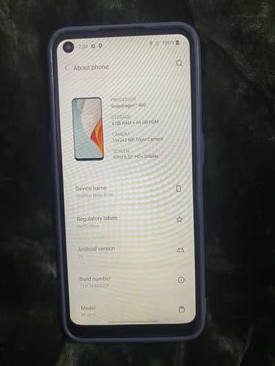 One plus nord N100