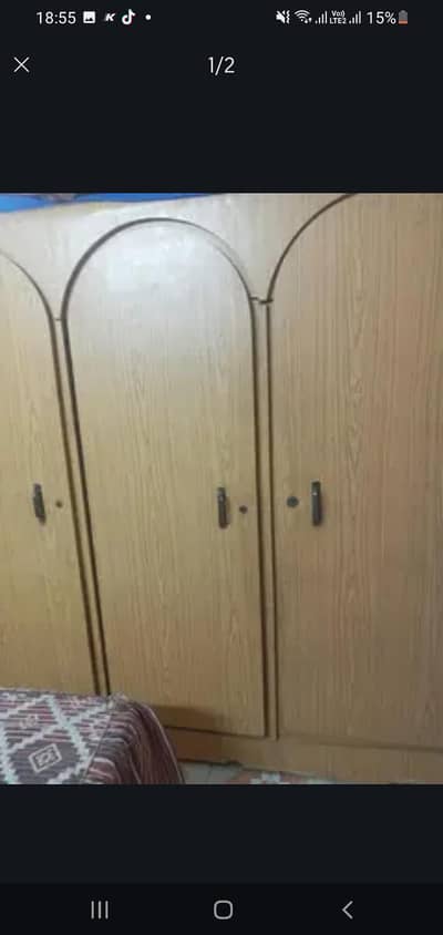 3 door wardrobe