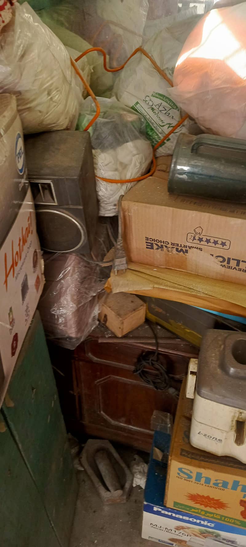 Double Bed & Dressing Table Solid Wood 5