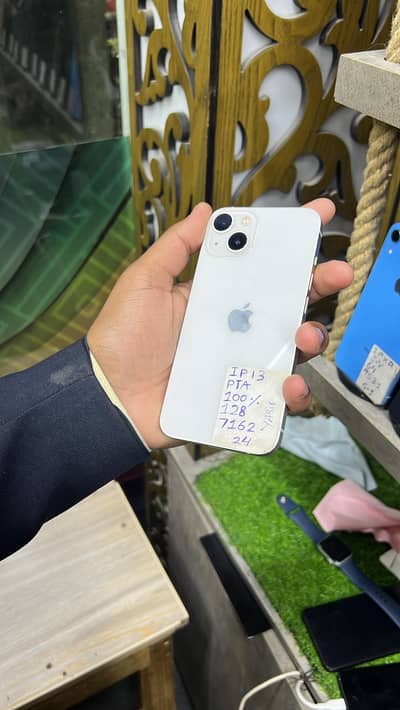 iPhone 13 Pta approved  128gb 100% 128gb 138k final