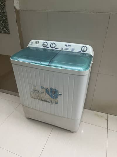 Haier washing machine with dryer function