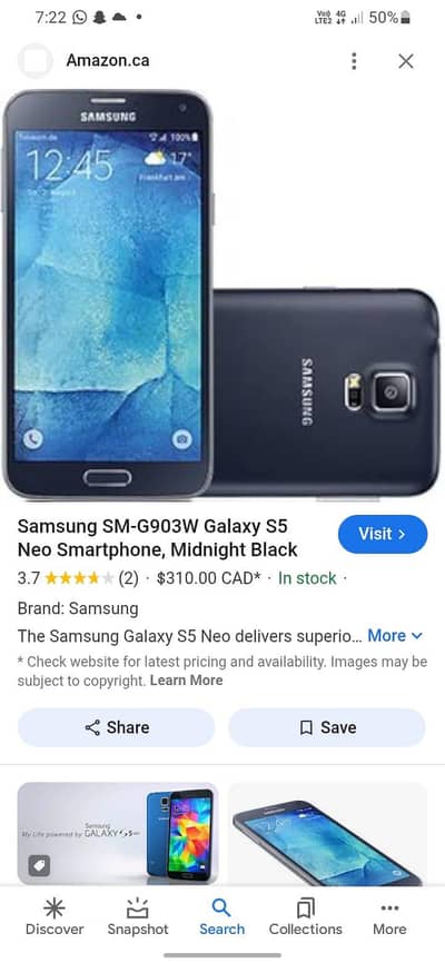 Samsung galaxy S5 neo Sale