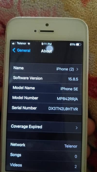 iphone 5se 32gb all okay 93% health scom working home button offf