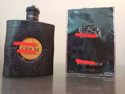 orignal perfume bla-ck  o-p-i-u-m