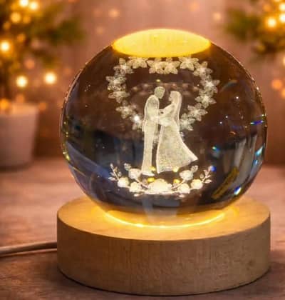 Valentine's Day Gift Crystal Couple Lamp