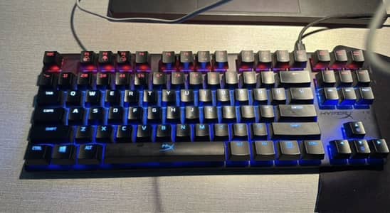 HyperX Alloy Origins Core blue switches (clicky)