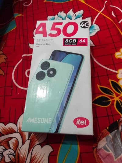 itel50 3+5gb ram 64rom