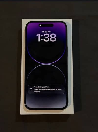 Iphone 12 pro max 256gb jv with box non active 03057664092