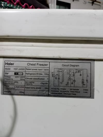 sale out use deep freezer