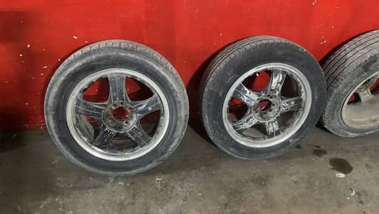 Alloy rims 16inch with tyres