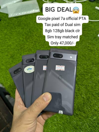 Google Pixel 7a original stock (official tax paid)
