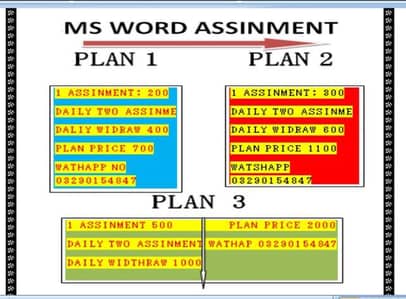 MS word ki Assinment