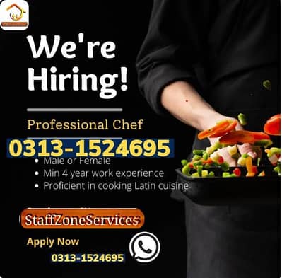 Family Hiring Home Cook & chef – (Full Time)