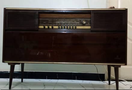 Vintage German Radio Gram / Gramophone Germany