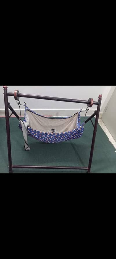 Baby cradle made of pure iron