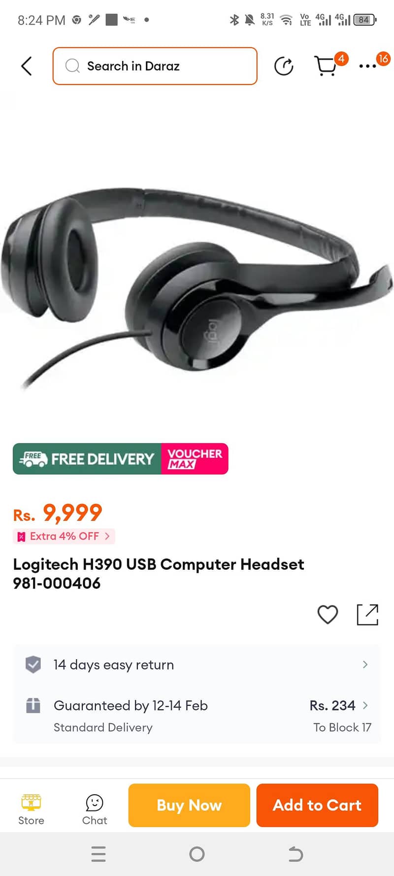 logiTech headphone 1
