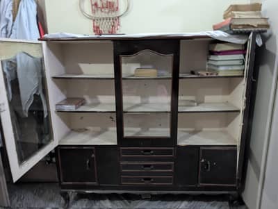 Wood Showcase Cabinet For Sale