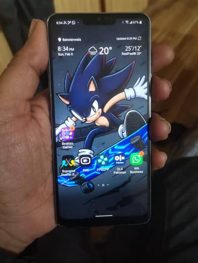 Lg g7 thinq 4/64 60fps Pubg