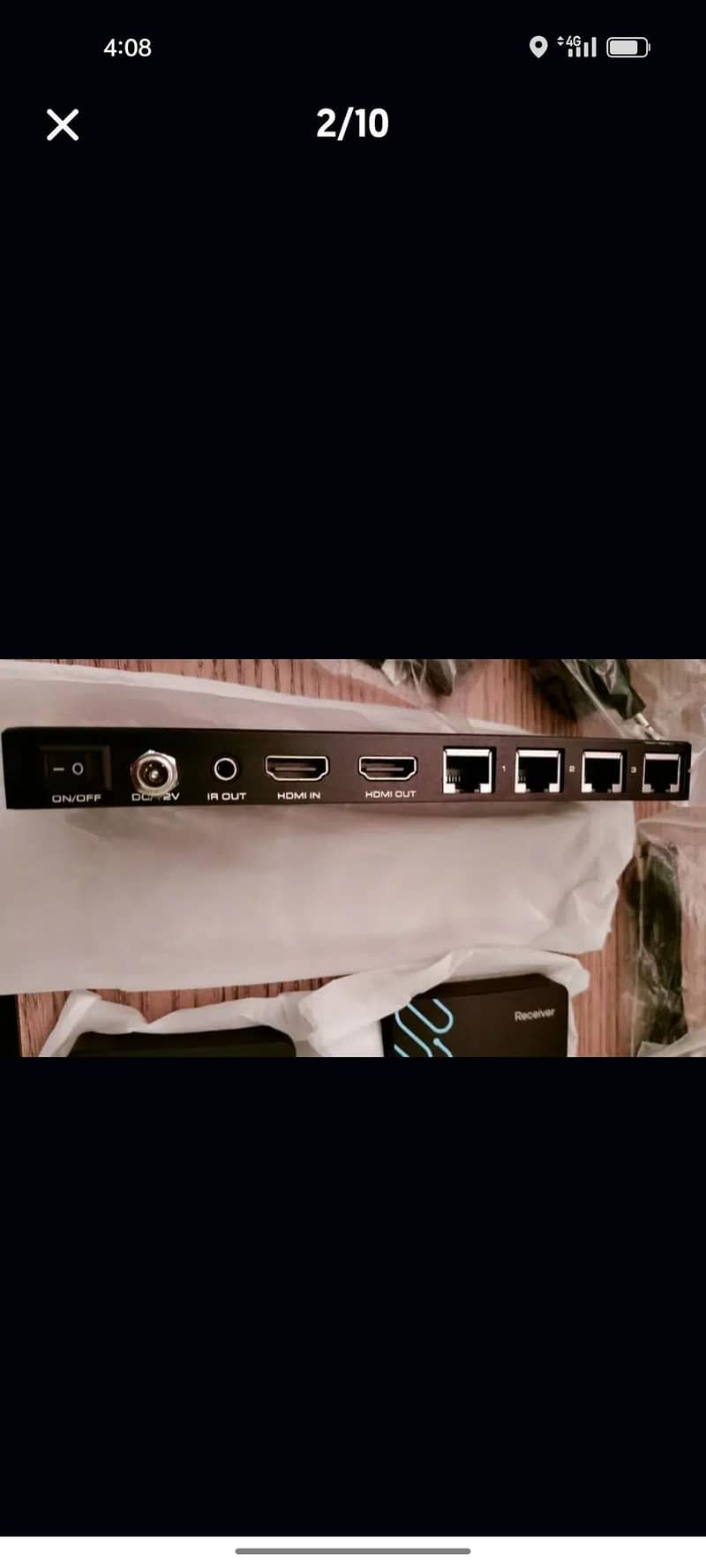 HDMI splitter extender . 6